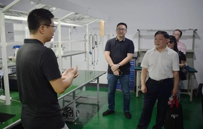 致公党浙江省委会副主委梁细弟一行走访海尔欣调研